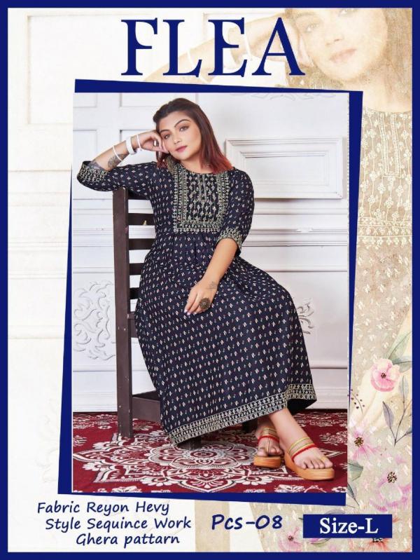 Beauty Flea Vol 1 Rayon Designer Exclusive Kurti Collection